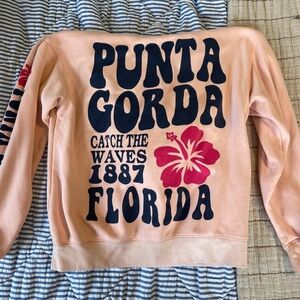 Punta Gorda Pink Bubble Hoodie